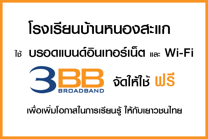 <p>3BB จังหวัดนครราชสีมา ส่งมอบอินเทอร์เน็ตในโครงการ "บรอดแบนด์อินเทอร์เน็ต เพื่อการศึกษาฟรี"</p>